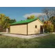 Баня с планировкой 6х6 -  Проект КБ22