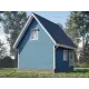 Компактный каркасный дом 6х6 -  Проект КД135