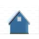 Компактный каркасный дом 6х6 -  Проект КД135