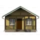 Дачный дом для проживания зимой 6х6 -  Проект КД49