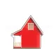 Каркасный дом 5х6 с мансардой -  Проект КД261