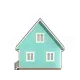 Каркасный дом 6х4 с мансардой -  Проект КД268