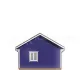 Каркасный дом 6х6 для круглогодичного проживания -  Проект КД266