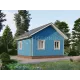 Каркасный дом 6х7 для зимнего проживания -  Проект КД264