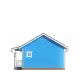 Каркасный дом 6х7 для зимнего проживания -  Проект КД264