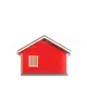 Каркасный дом 6х6 для постоянного проживания -  Проект КД178